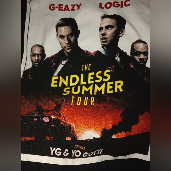 G-EAZY LOGIC YG YOUNG GOTTI CONCERT T-SHIRT - Picture 2 of 5